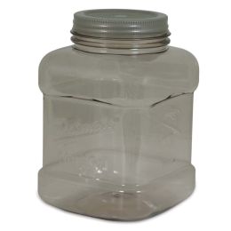 Petmate Mason Style Pet Treat Jar Silver One Size