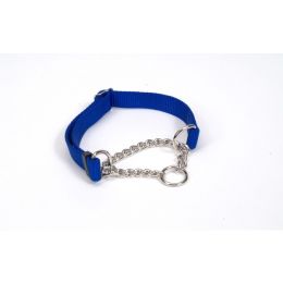 Check-Choke Adjustable Check Training Dog Collar Blue 5-8 in x 10-14 in